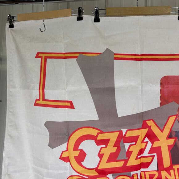 Ozzy Osbourne 1983 Bark at the Moon Wall Tapestry 45" x 45" - Picture 4 of 7